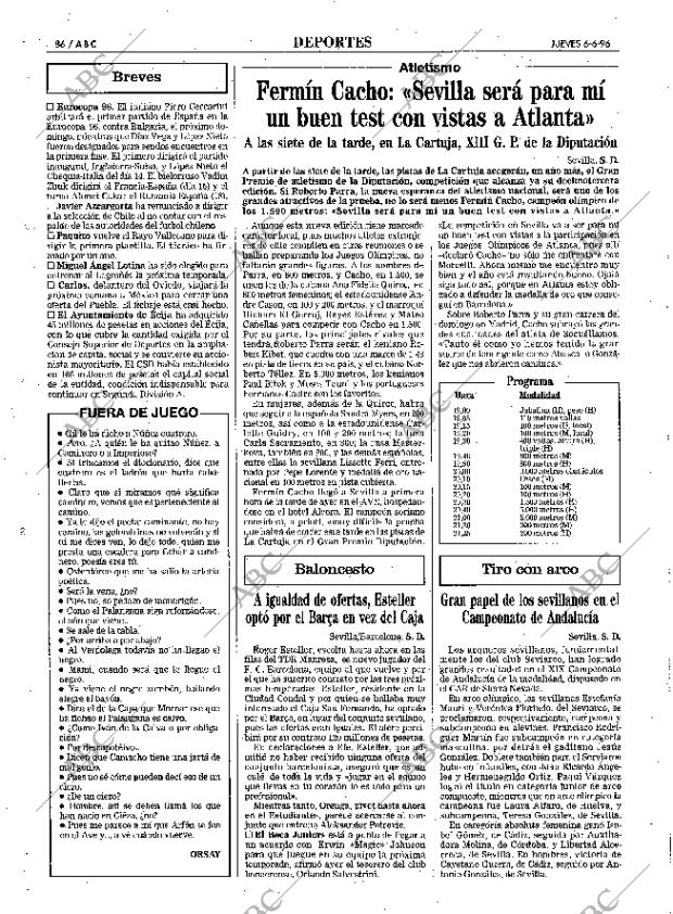 ABC SEVILLA 06-06-1996 página 86