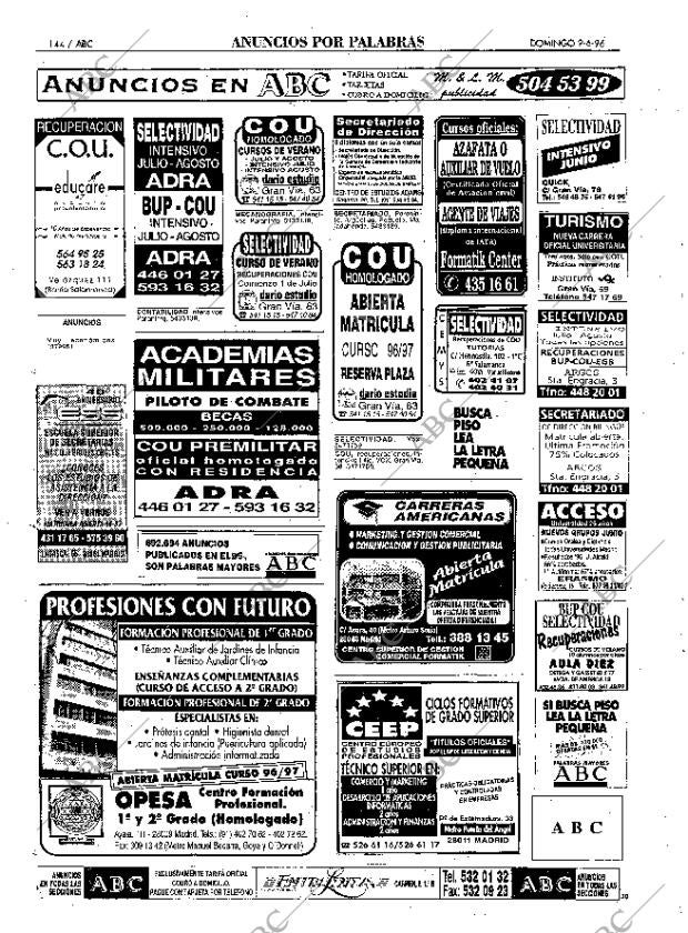 ABC MADRID 09-06-1996 página 144