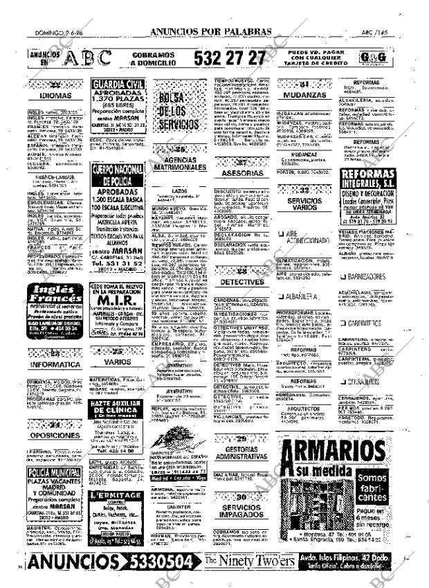 ABC MADRID 09-06-1996 página 145