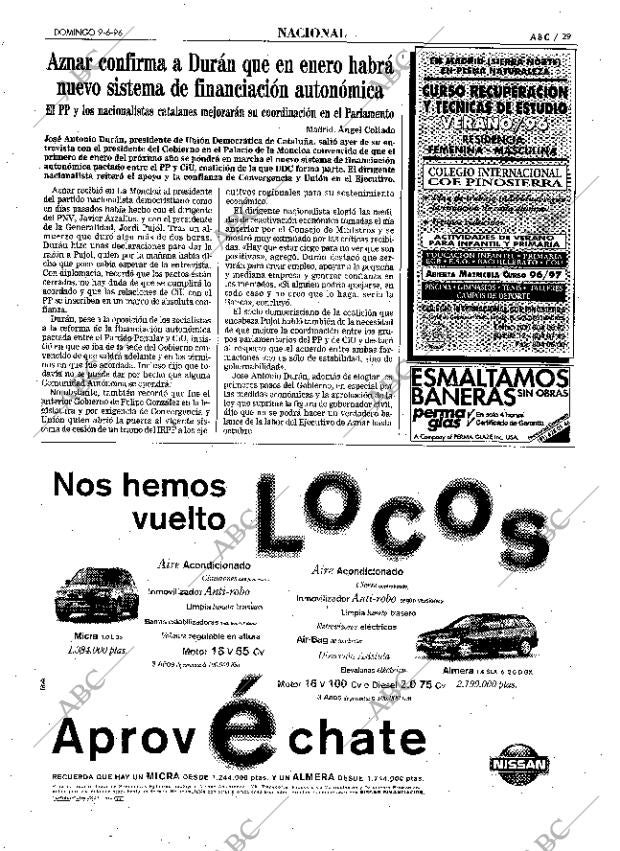 ABC MADRID 09-06-1996 página 29