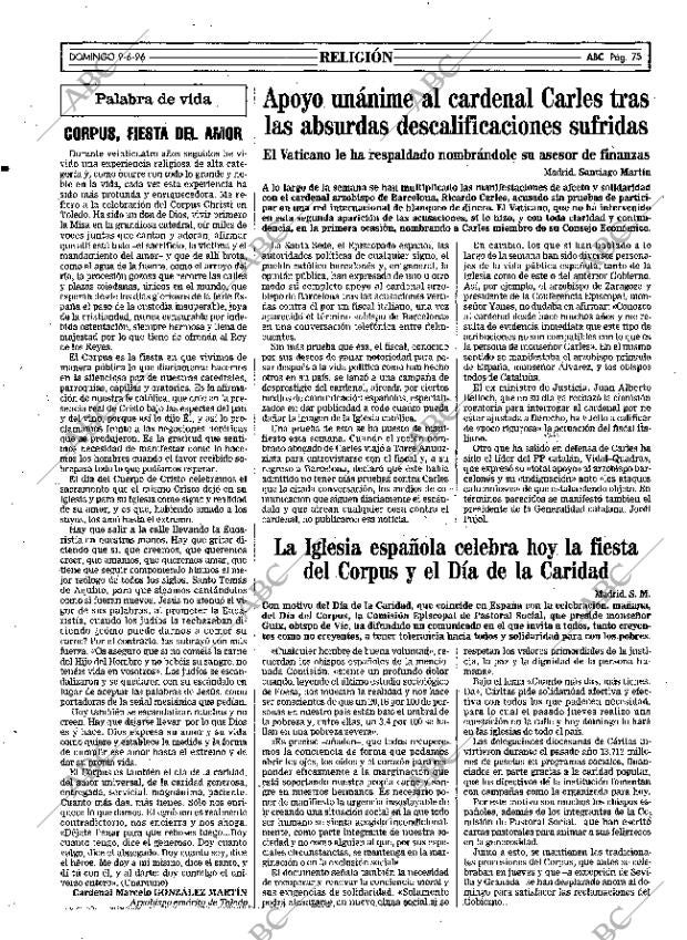 ABC MADRID 09-06-1996 página 75