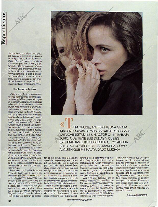 BLANCO Y NEGRO MADRID 09-06-1996 página 34