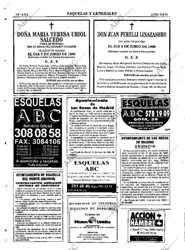 ABC MADRID 10-06-1996 página 106