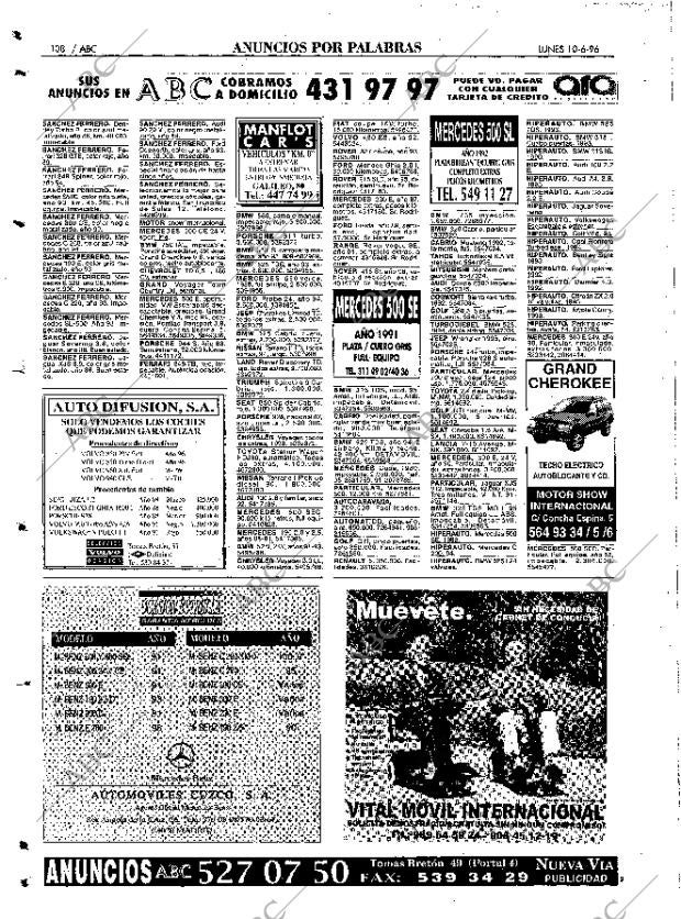 ABC MADRID 10-06-1996 página 108