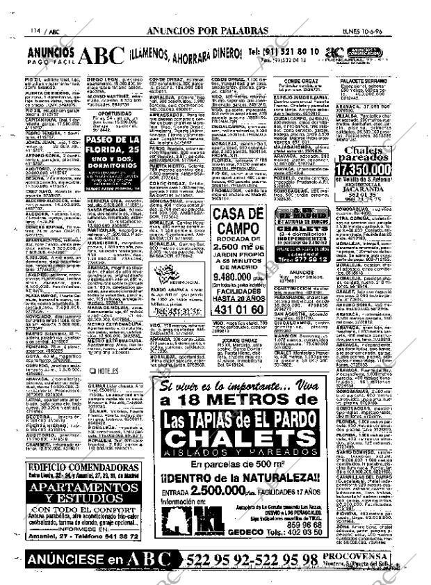 ABC MADRID 10-06-1996 página 114