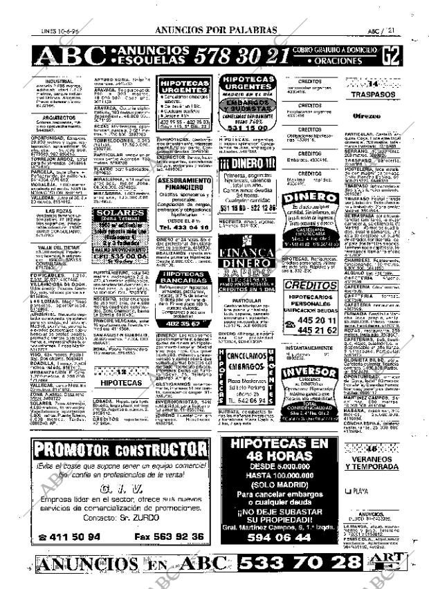 ABC MADRID 10-06-1996 página 121
