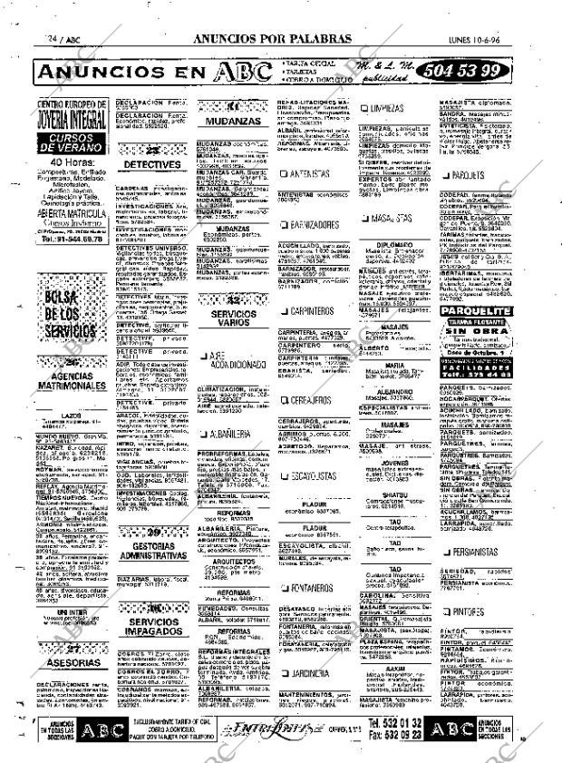 ABC MADRID 10-06-1996 página 124