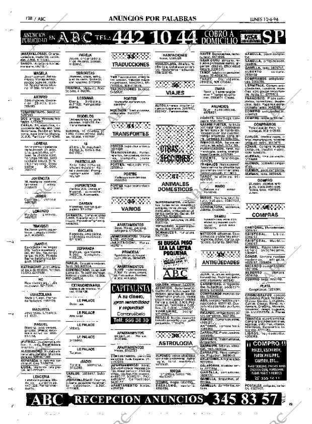 ABC MADRID 10-06-1996 página 128