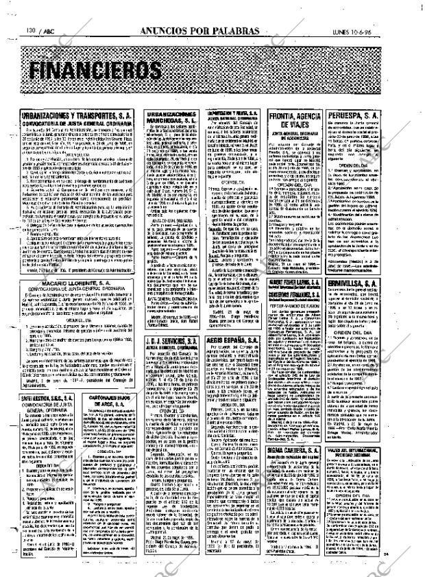 ABC MADRID 10-06-1996 página 130