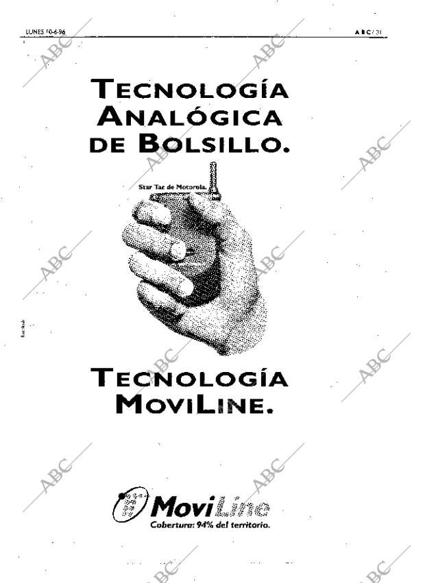 ABC MADRID 10-06-1996 página 31