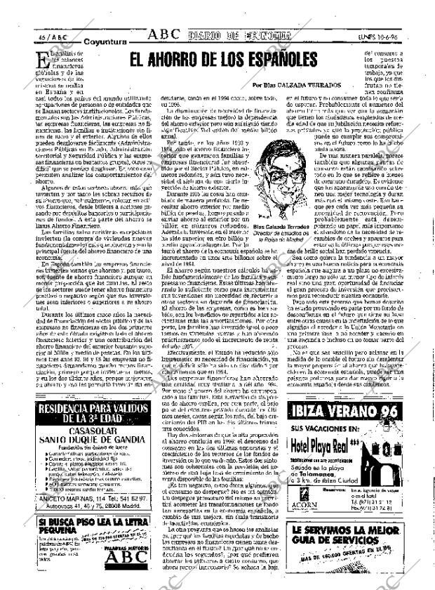 ABC MADRID 10-06-1996 página 46