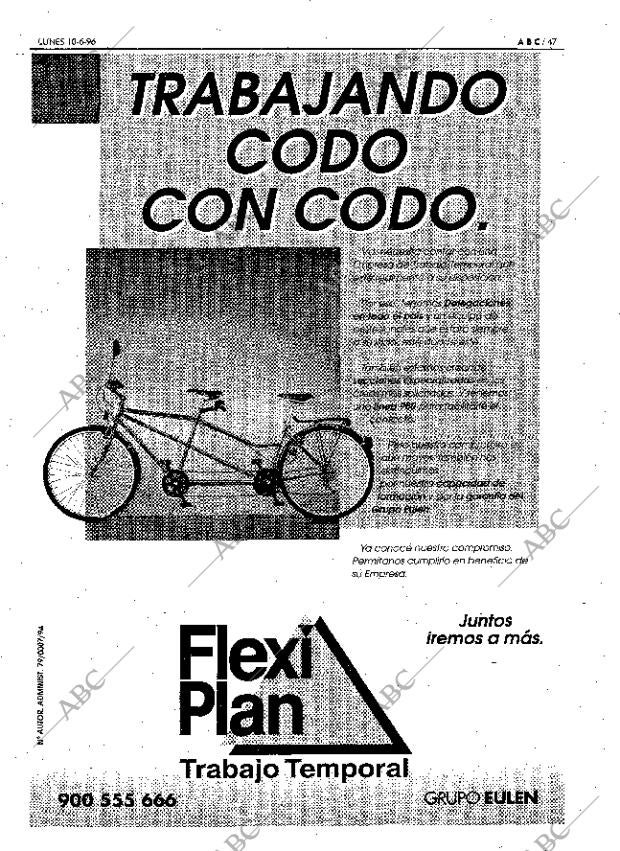 ABC MADRID 10-06-1996 página 47