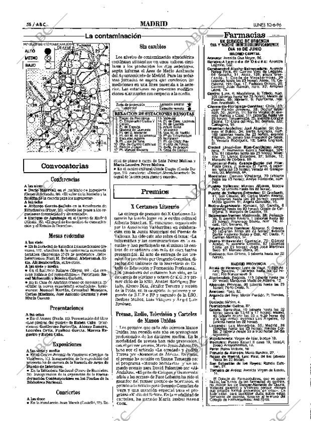 ABC MADRID 10-06-1996 página 58