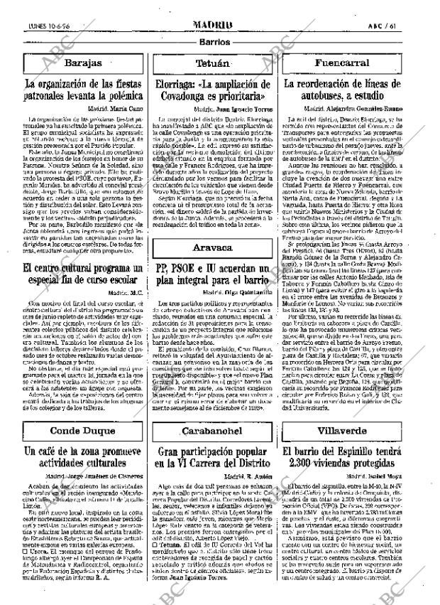 ABC MADRID 10-06-1996 página 61