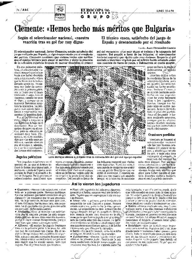 ABC MADRID 10-06-1996 página 74