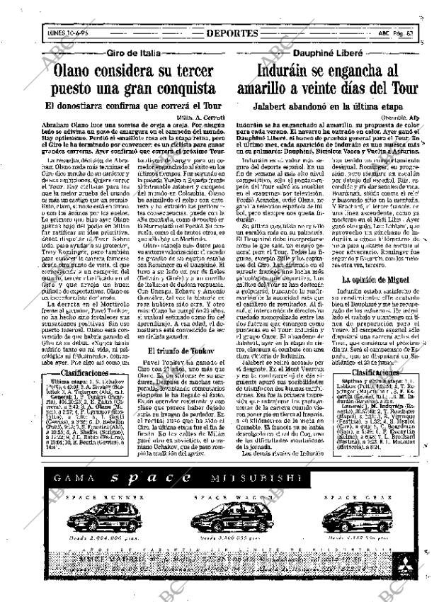 ABC MADRID 10-06-1996 página 83
