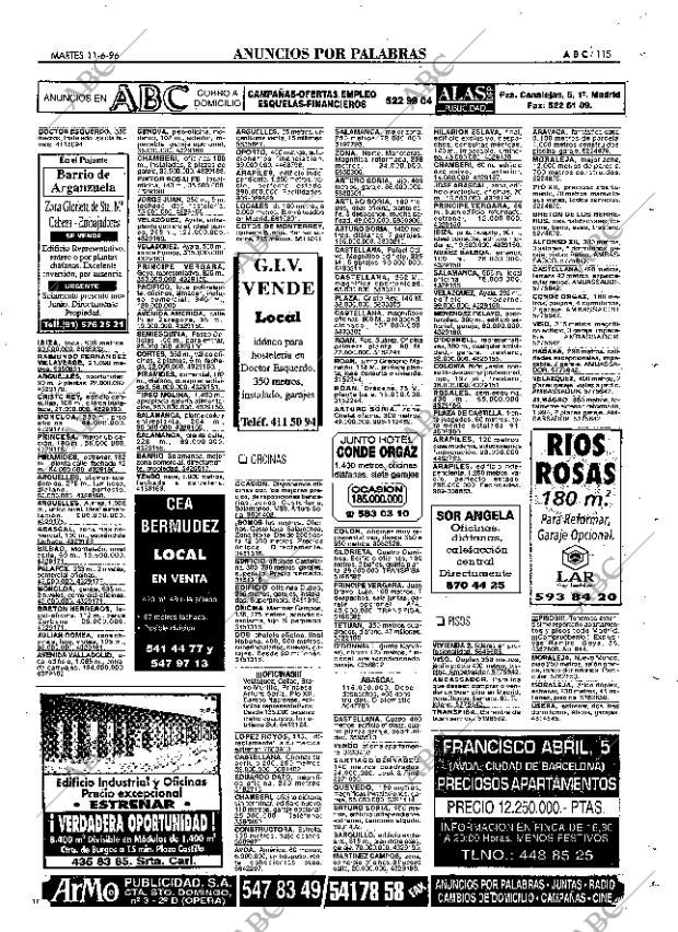 ABC MADRID 11-06-1996 página 115