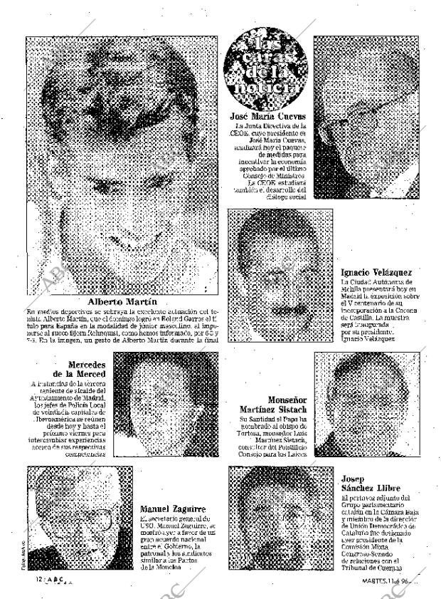 ABC MADRID 11-06-1996 página 12