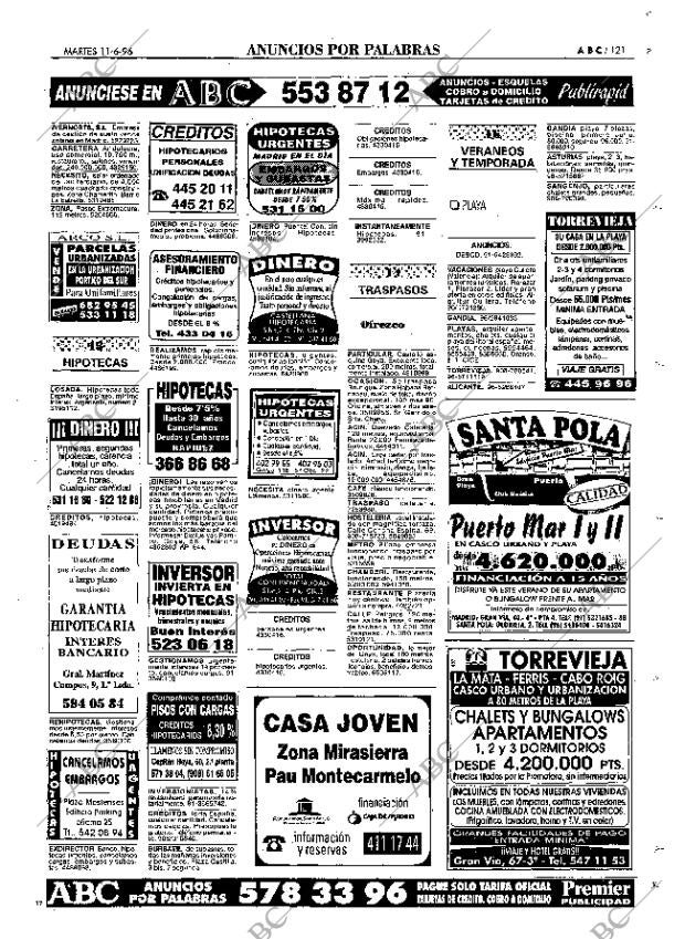 ABC MADRID 11-06-1996 página 121