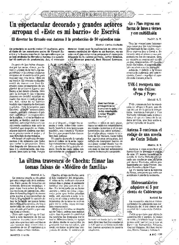 Abc Madrid 11 06 1996 Pagina 139 Archivo Abc