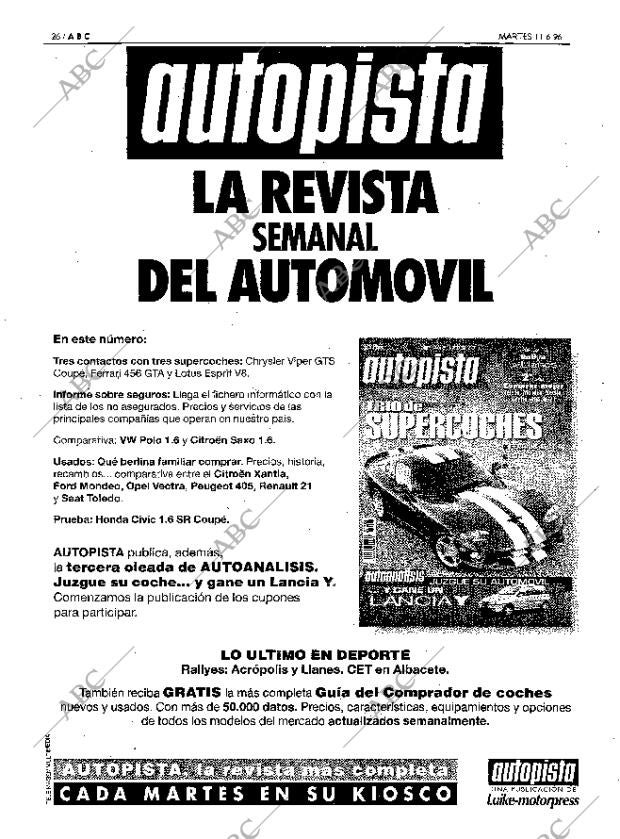 ABC MADRID 11-06-1996 página 26