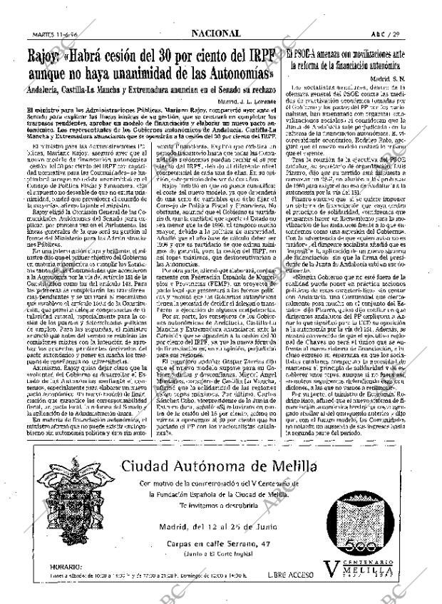 ABC MADRID 11-06-1996 página 29