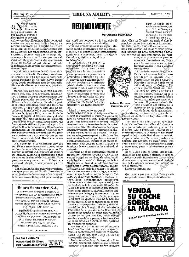 ABC MADRID 11-06-1996 página 40