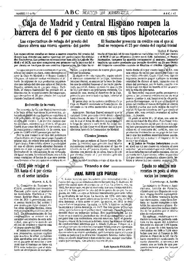 ABC MADRID 11-06-1996 página 43