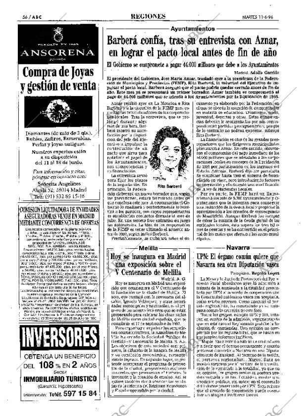 ABC MADRID 11-06-1996 página 56