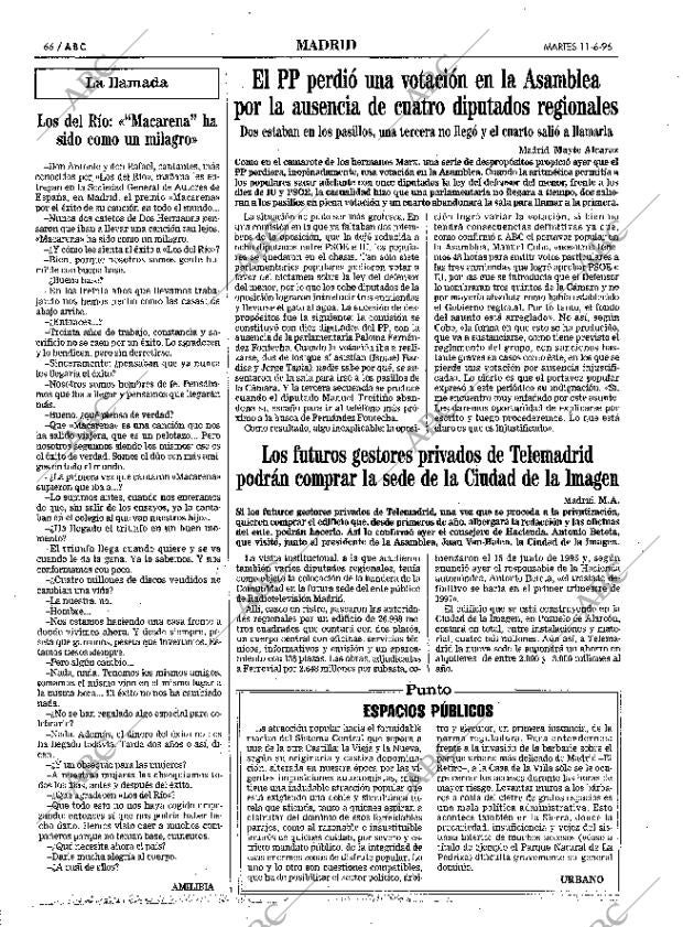 ABC MADRID 11-06-1996 página 66
