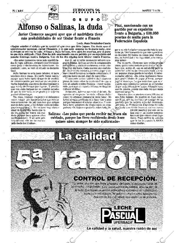 ABC MADRID 11-06-1996 página 70