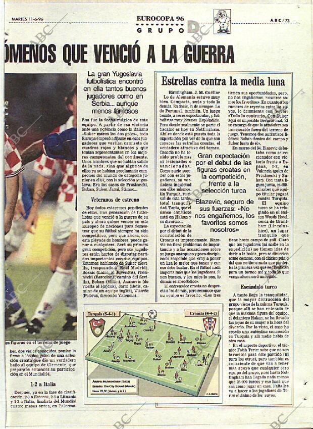 ABC MADRID 11-06-1996 página 73