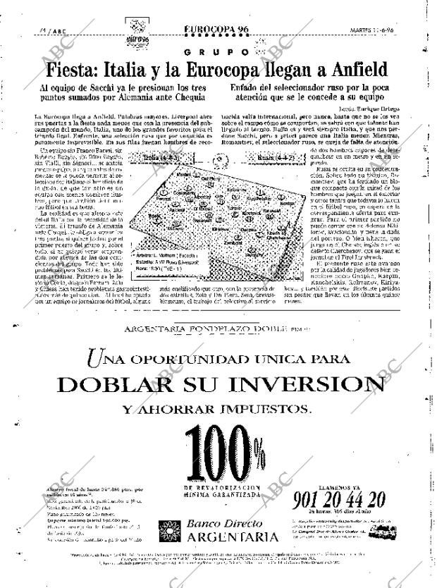 ABC MADRID 11-06-1996 página 74