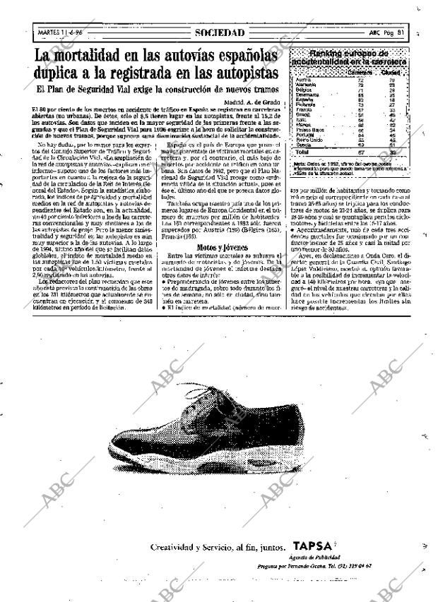 ABC MADRID 11-06-1996 página 81
