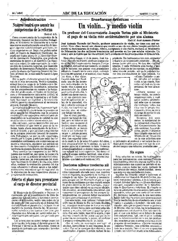 ABC MADRID 11-06-1996 página 86
