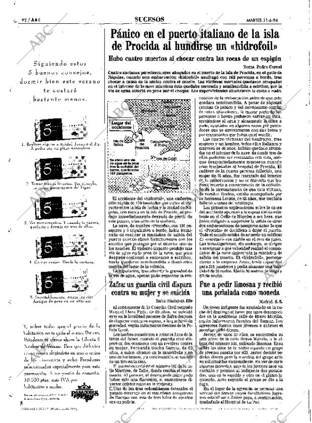 ABC MADRID 11-06-1996 página 92