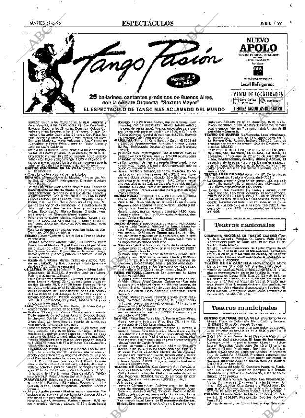 ABC MADRID 11-06-1996 página 97