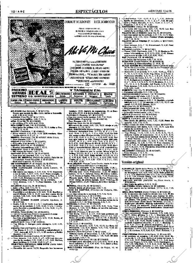 ABC MADRID 12-06-1996 página 102