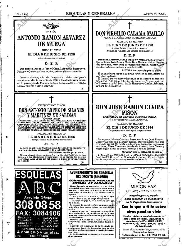 ABC MADRID 12-06-1996 página 106