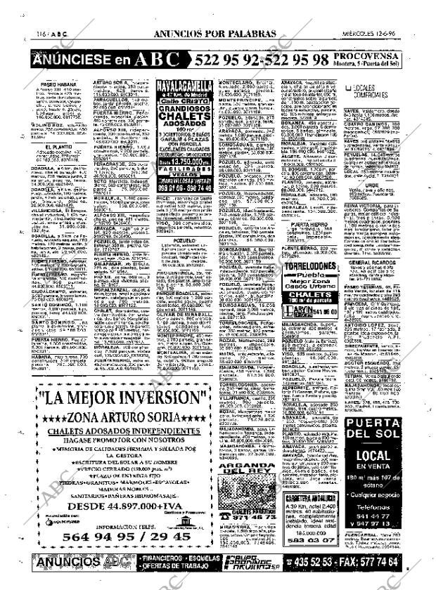 ABC MADRID 12-06-1996 página 116