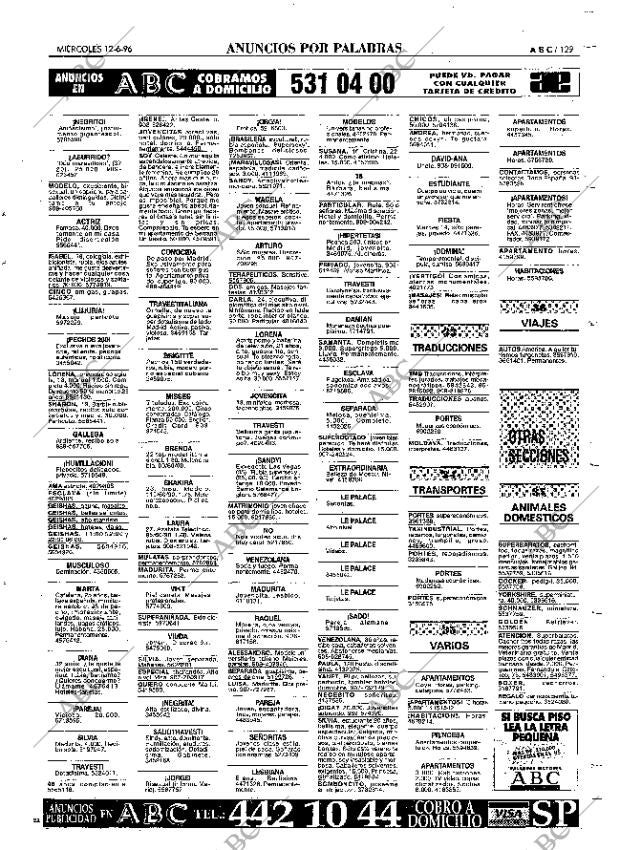 ABC MADRID 12-06-1996 página 129