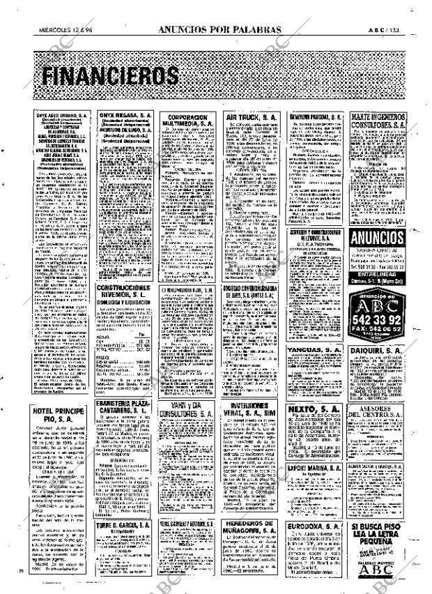 ABC MADRID 12-06-1996 página 133