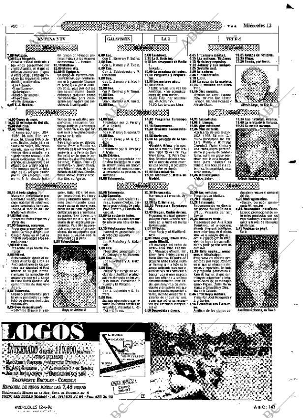 ABC MADRID 12-06-1996 página 143