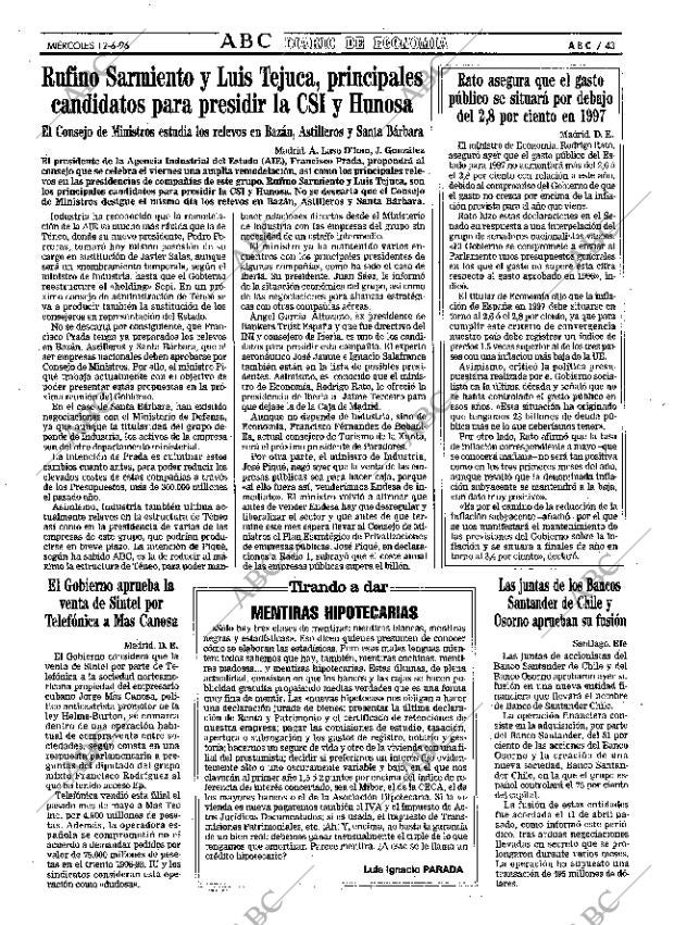 ABC MADRID 12-06-1996 página 43