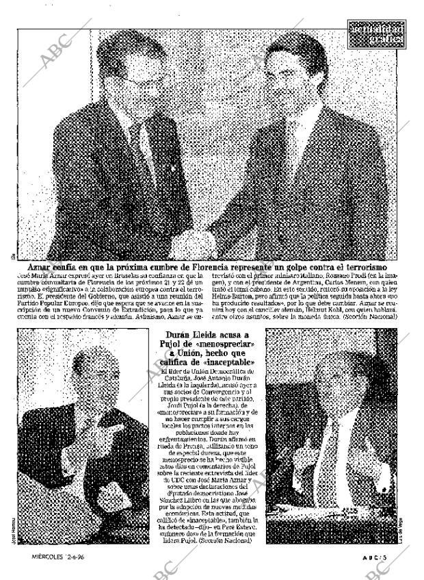 ABC MADRID 12-06-1996 página 5