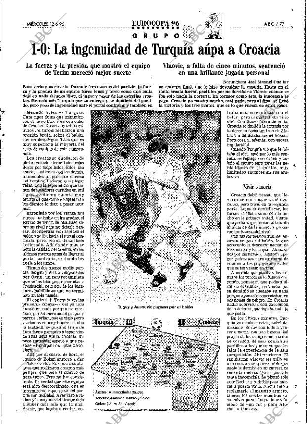 ABC MADRID 12-06-1996 página 77