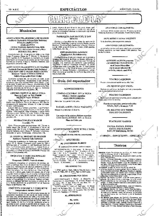 ABC MADRID 12-06-1996 página 98