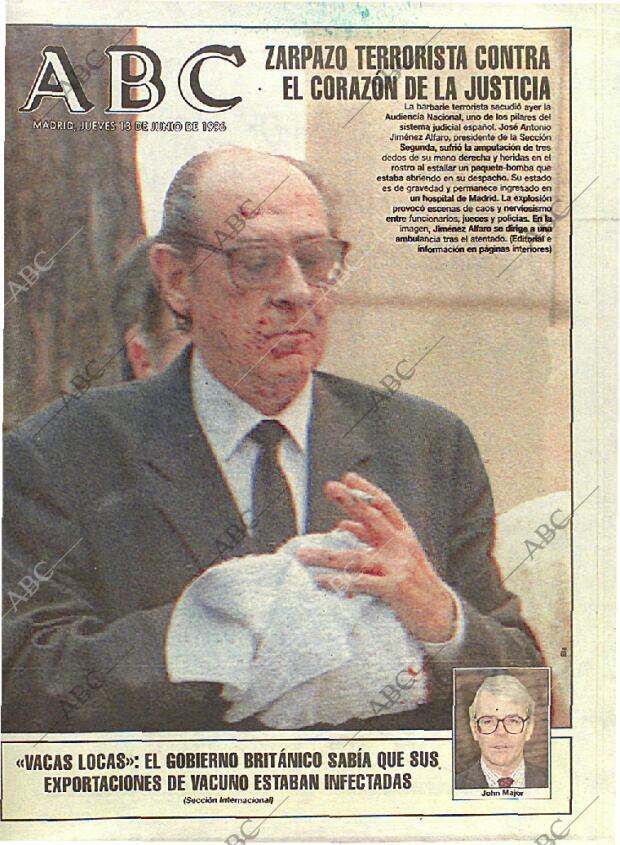 ABC MADRID 13-06-1996 página 1