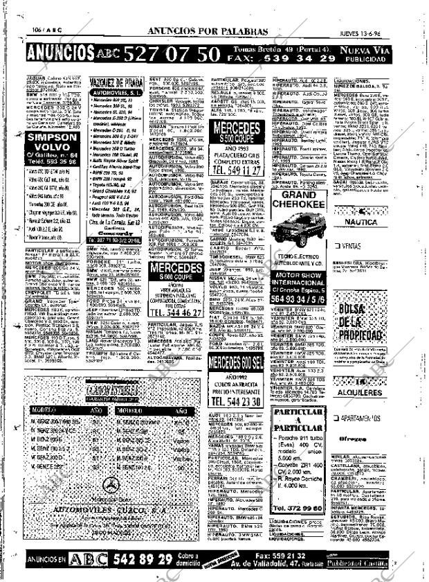 ABC MADRID 13-06-1996 página 106