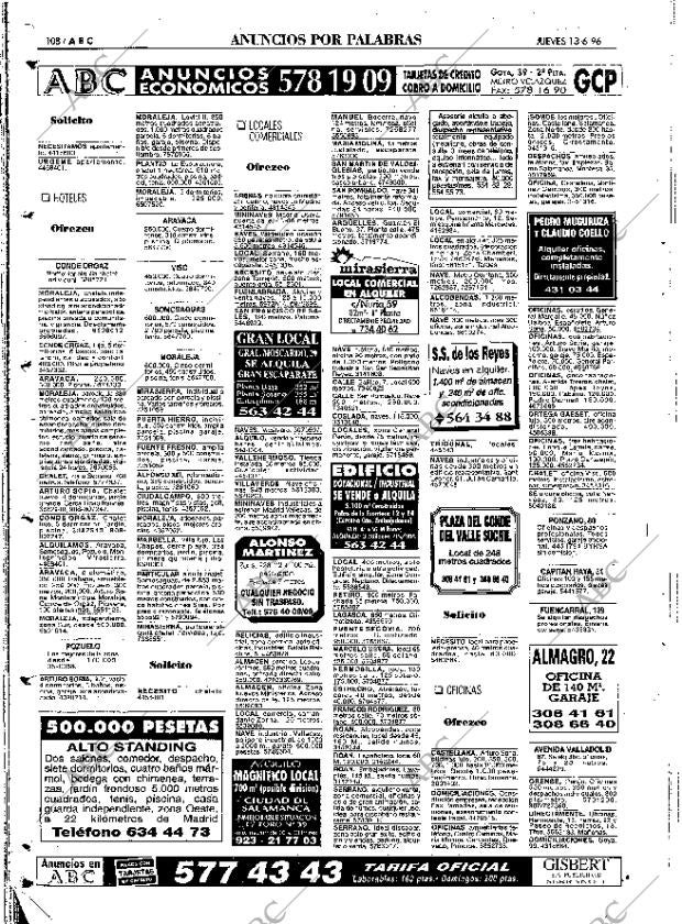 ABC MADRID 13-06-1996 página 108